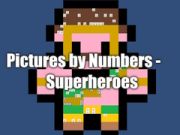 Spiel Bilder nach Zahlen - Superhelden Online Spiel Bilder nach Zahlen - Superhelden Online