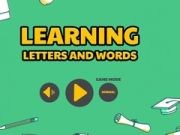 Spiel Buchstaben und Wörter lernen Online