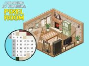 Spiel Ausmalen nach Zahlen: Pixelräume Online Spiel Ausmalen nach Zahlen: Pixelräume Online
