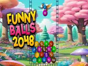Spiel Lustige Bälle 2048 Online