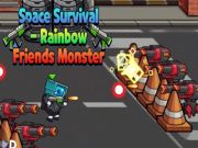 Spiel Raumüberlebensregenbogenfreunde Monster Online