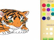 Spiel Baby Tiger Malbuchbuch Online