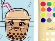 Spiel Boba Tee Malbuch für Kinder Online