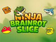 Spiel Ninja Brainrot Slice Online