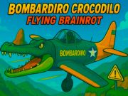 Spiel Bombardiro Crocodilo Flying Brainrot Online