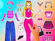 Spiel Papierpuppentagebuch: DIY anziehen Online