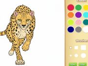 Spiel Wildtiere Malbuchbuch Online