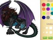 Spiel Malbuch für Drachen Chimäre Online