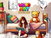 Spiel Wortkunst: Farbbuch-Puzzle Online