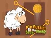 Spiel Pin-Puzzle speichern die Schafe Online