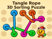 Spiel Haselgewirrseil 3D: Sortieren des Puzzles Online