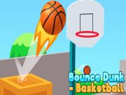 Spiel Bounce Dunk-Basketball Online