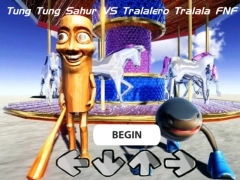Spiel Tung Tung Sahur gegen Tralalero Tralala FNF Online
