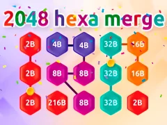 Spiel 2048 Hex-Kettenzusammenführung Online