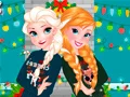 Spiel Schwestern Hässlicher Weihnachtspullover Online