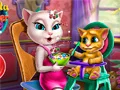 Spiel Angela: Kleinkind füttern Online