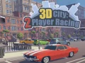 Spiel 3D Stadt: 2-Spieler-Rennen Online
