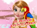 Spiel Eisprinzessin und Süßer Papagei Online