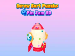 Spiel Schraube Sortierpuzzle: Pin Marmelade 3D Online