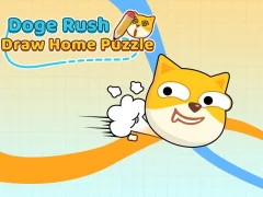 Spiel Doge Rush zeichnen nach Hause Rätsel Online