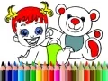 Spiel Zurück zur Schule: Baby-Puppen Malbuch Online