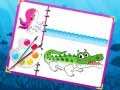 Spiel Malbuch der Meereskreaturen Online
