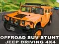 Spiel Offroad SUV Stunt Jeep fahren 4x4 Online