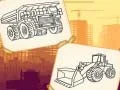 Spiel Bau-Lkw Ausmalen Online