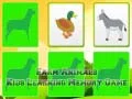 Spiel Bauernhoftiere: Kinderlernen Erinnerung Online