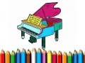 Spiel Zurück zur Schule: Klavier Malbuch Online