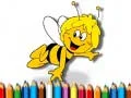 Spiel Zurück zur Schule: Bienenmalbuch Online
