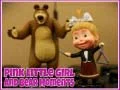 Spiel Rosa kleines Mädchen und Bärenmomente Online