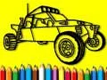 Spiel Zurück zur Schule: Rallye Auto Malbuch Online