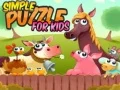 Spiel Einfaches Puzzle für Kinder Online