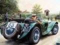 Spiel Gemälde von Oldtimer-Autos Puzzle Online