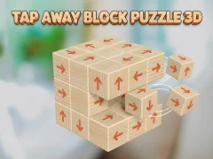 Spiel Tippen Sie auf Away Block Puzzle 3D Online