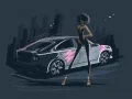 Spiel Alte und neue Autos Ausmalen Online