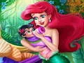 Spiel Füttern des Meerjungfrauenbabys Online