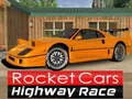 Spiel Raketenautos auf der Autobahn-Rennspiel Online