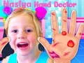 Spiel Doktor Nastya: Handarzt Online Spiel Doktor Nastya: Handarzt Online