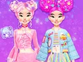 Spiel Harajuku Straßenmode Hashtag Herausforderung Online