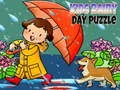 Spiel Puzzle für einen regnerischen Tag für Kinder Online