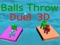 Spiel Bälle Wurf Duell 3D Online