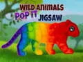Spiel Wildtiere Pop It Puzzle Online