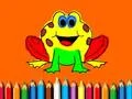Spiel Zur Schule zurück: Frosch Malbuch Online
