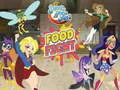Spiel DC Super Hero Girls: Essensschlacht Online