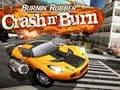 Spiel Brennender Gummi: Crash und Verbrennung Online