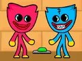 Spiel Kissy Missy und Huggy Wuggy Online