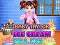 Spiel Baby Taylor: Spaß mit Eisrollen Online