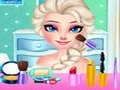 Spiel Elsa: Kleid Dekorieren und Make-up Online